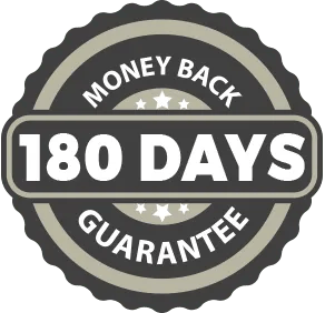 AquaBurn 180 Days Money Back Guarantee